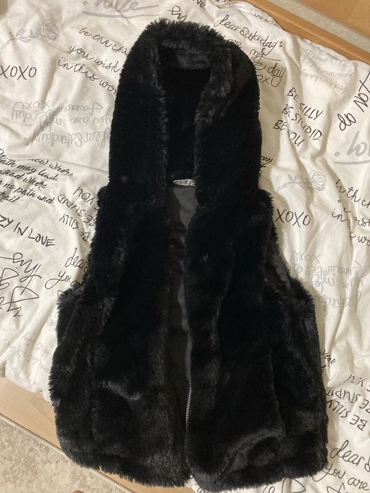 Дитяча шубка-желетка