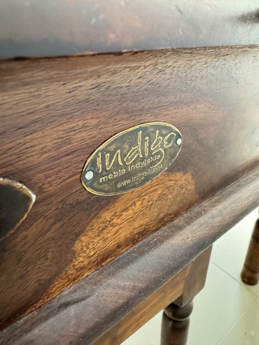 Stół jadalny Indigo meble indyjskie 210 cm + krzesła | lite drewno
