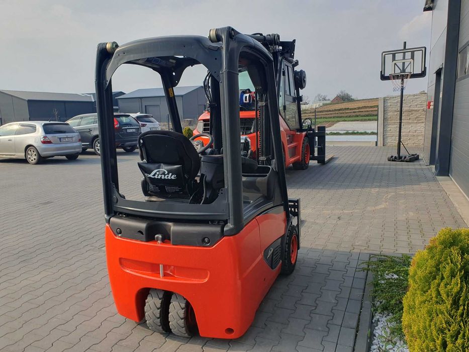 Wózek widłowy LINDE E12 2020r 810h ! Triplex Pozycjoner E14 E16 E18