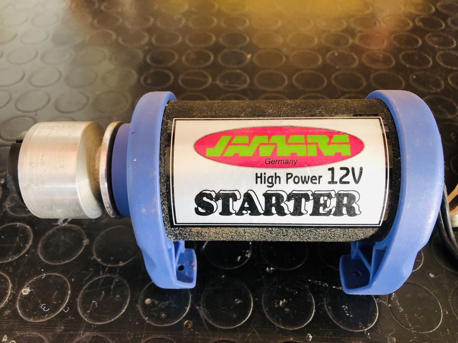 Starter avião rc aeromodelismo