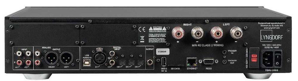 Wzmacniacz zintegrowany all-in-one Lyngdorf Audio TDAI-3400 kalibracja