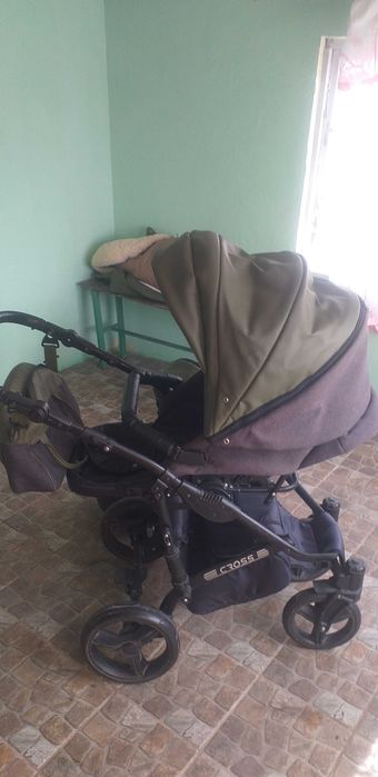 Коляска дитяча Angelina Cross 2в1