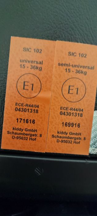 Fotelik Kiddy 15-36 isofix