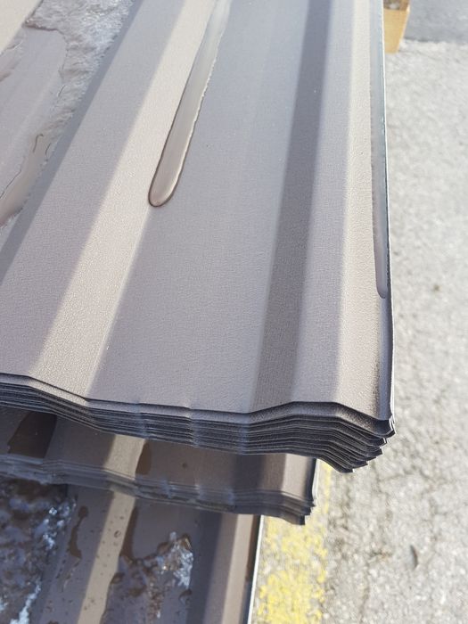 Blacha trapezowa blacho trapez GRAFIT grafitowa brązowa BRUTTO z VAT