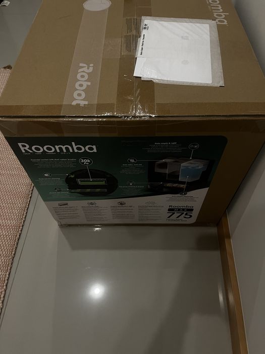 Roomba Max 775 Combo + AutoWash Dock — NOVO/SELADO