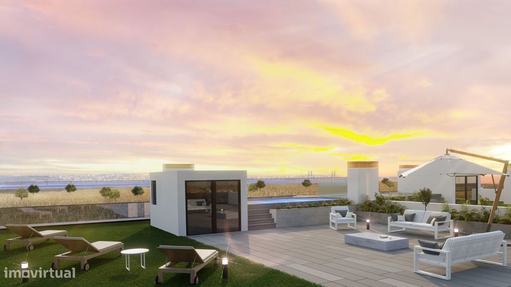 Apartamento T2 com Piscina no Rooftop | Terraços de São Francisco
