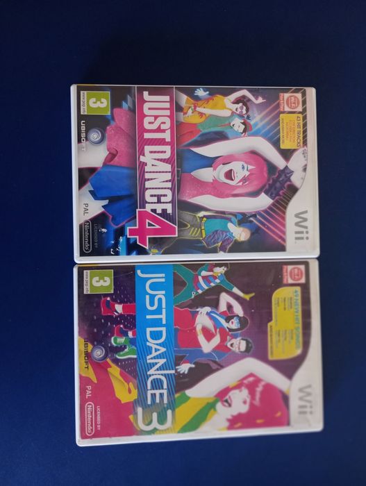 Just Dance 3 e Just Dance 4 para Wii