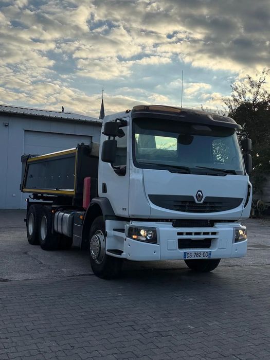 Renault KERAX 380 DXI  RENAULT KERAX 380 DXI 6x4 wywrotka sprowadzona