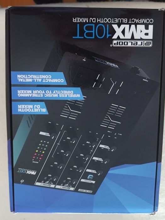 Mesa mistura Reloop RMX 10BT