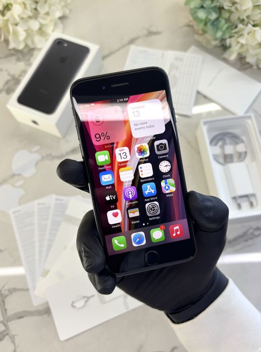 Офіційний iPhone 7 Комплект+Чек 100%АКБ Space Gray (Магазин Гарантія)