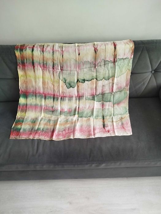 Chustka apaszka z jedwabiu