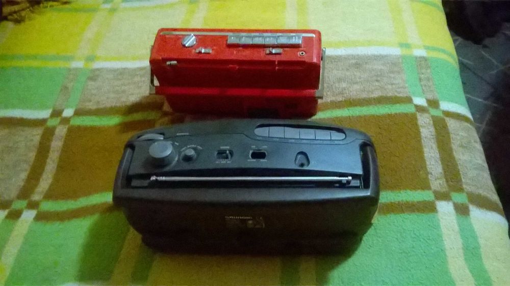 Zabytkowe radiomagnetofony - GRUNDIG RR 276L i SATELLITE AJ-161C