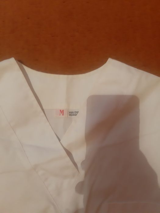 Хірургічний костюм чоловічи на манжетах розмір М сірий та білий