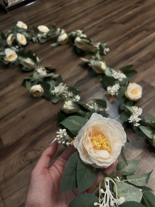 Фотозона для столу наречених