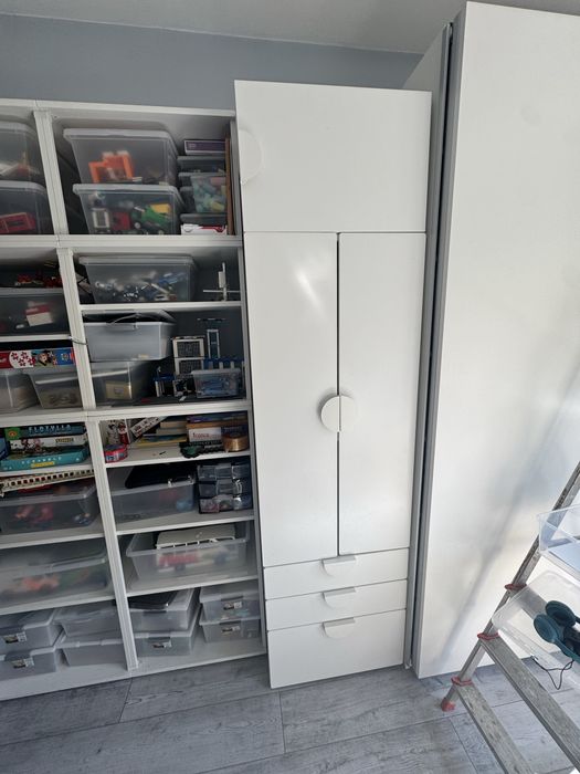 Okazja cenowa!!!Szafa biala do pokoju dziecięcego Ikea Smastad Plasta
