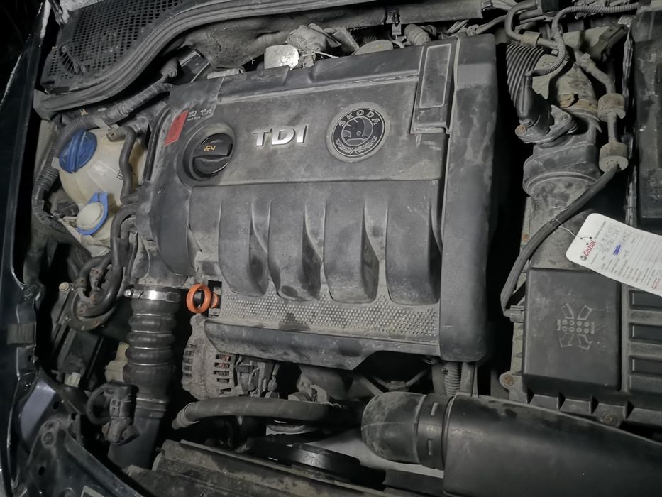 Skoda Octavia ll lift 12r silnik 1.9tdi BLS 105KM możliwość odpalenia