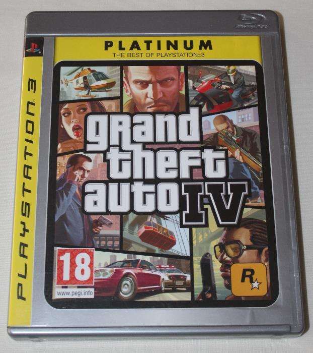 PS3 - Grand Theft Auto IV - Paltinum