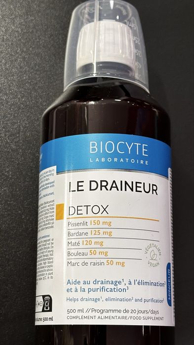 LE DRAINEUR  DETOX BIOCYTE laboratoires напій для схуднення, детоксу