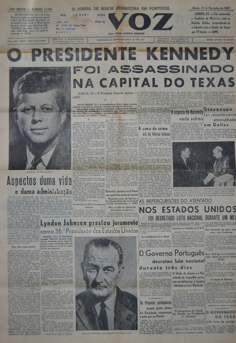 Assassinato de Kennedy - RARO
