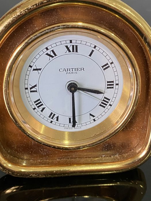 Relogio de Viagem CARTIER Dourado 7504