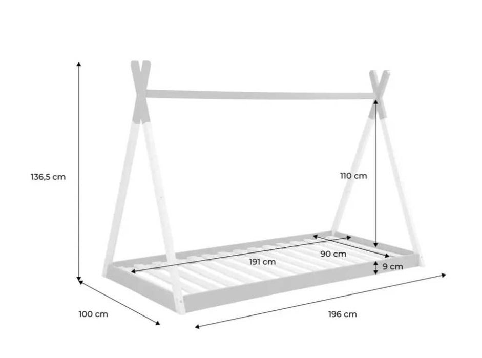 Cama Montessori 190x90