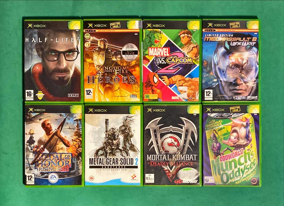 XBOX ORIGINAL [desde 8€] Blinx Call Dragoon Half Hulk Marvel Metal Pac Pirates Scrolls Thief Warrior