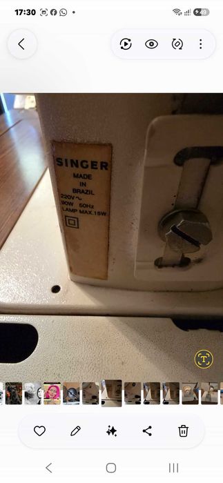 Vende-se máquina costura Singer