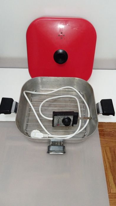 Grelhador Electronia + Panela Elétrica Pineware + Suporte Extensível