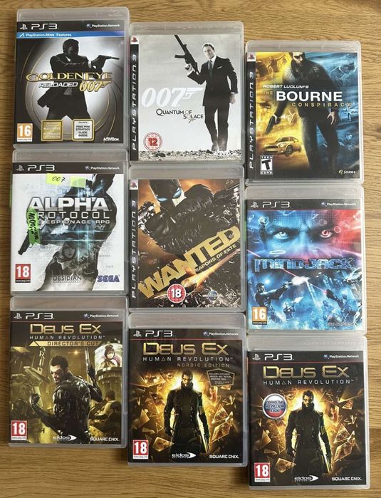 Sony PS3: Метро Луч Надежды, Painkiller Wolfenstein Quake Doom Mass Effect, Deus Ex Resistance Killzone Saboteur Battlefield Red Faction, Sniper