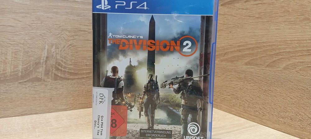 Gra na Konsole Playstation 4 PS4 The Division 2 DE