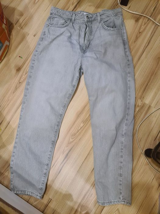 Джинсы серые zara