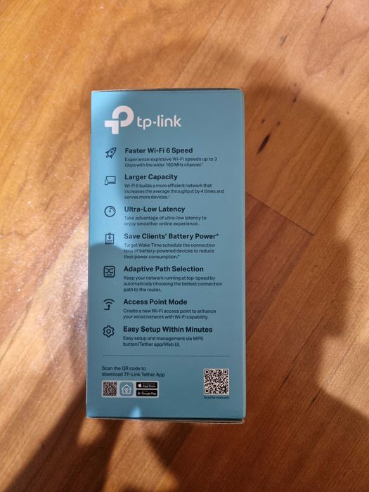 Repetidor De Sinal TP-LINK AX3000 RE705X