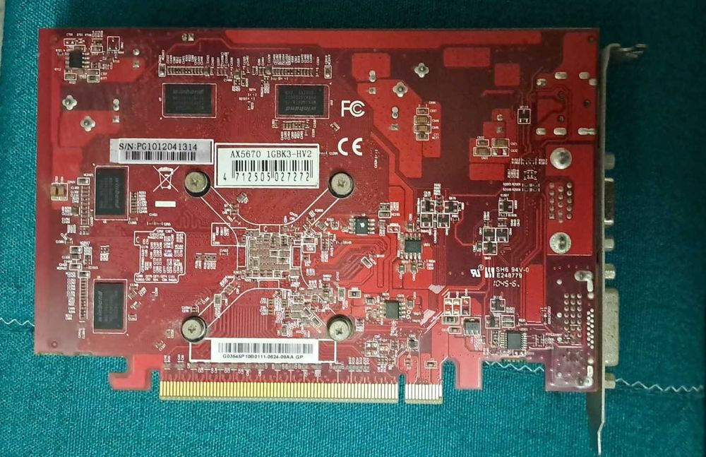 Ati radcon hd 5670 1gb memoria