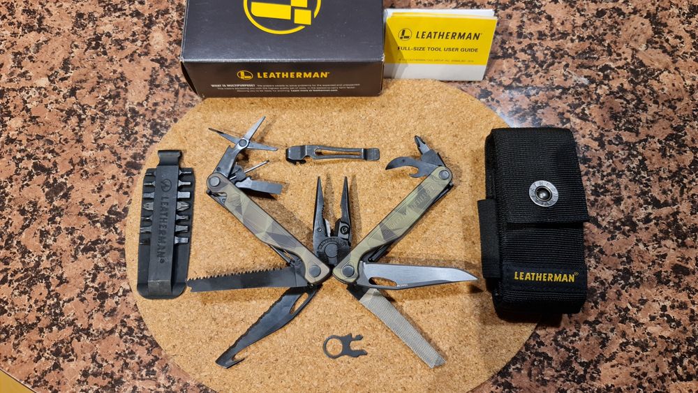 Leatherman Charge plus Forest Camo limited edition multitool