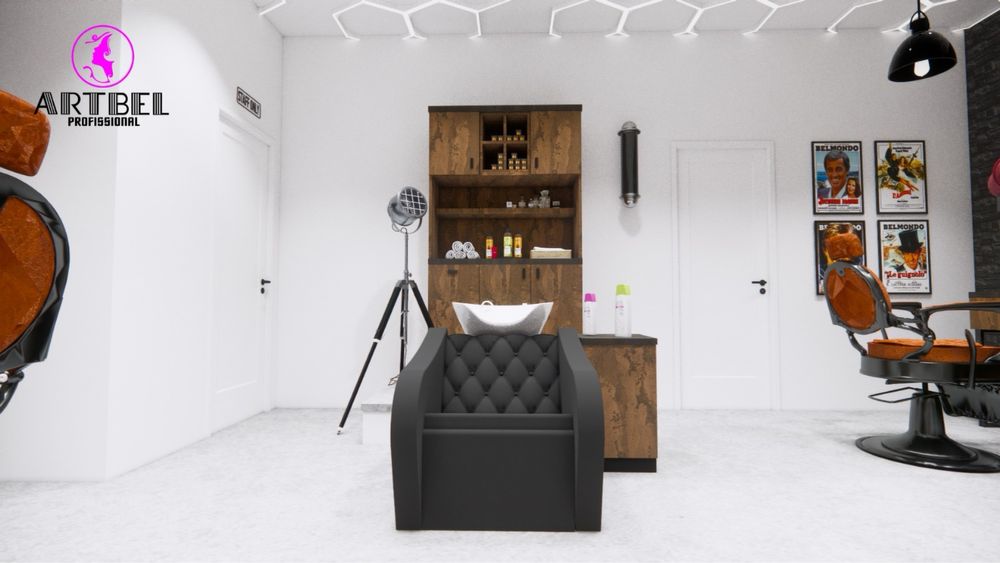 Mobiliario barbearia