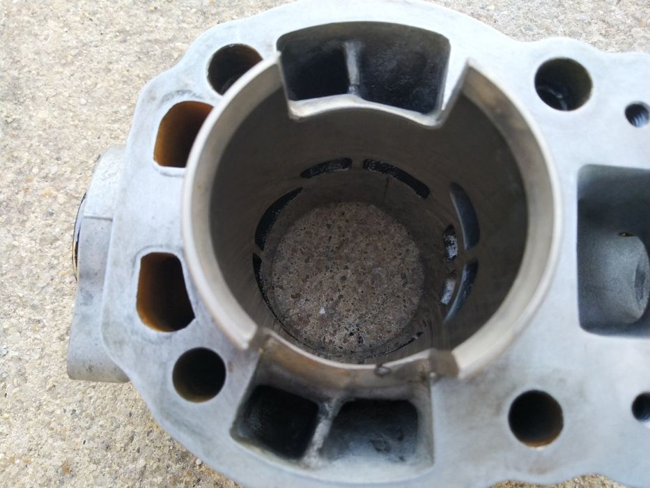 Cilindro Aluminio 48 mm + Colaca + Piston e Segmentos - RMX e TS 50cc