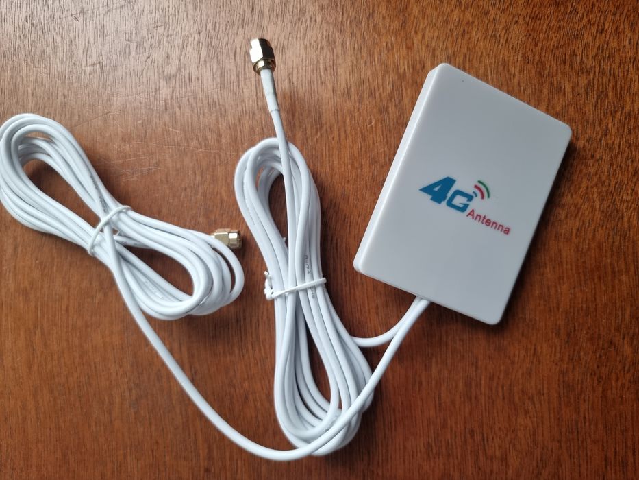 Antena LTE 4G dookólna SMA 2m kabel do router modem wzmacniacz sygnału