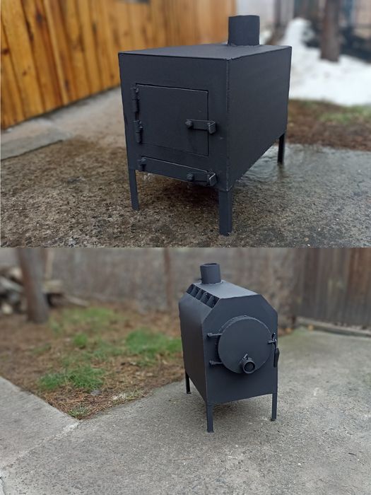 Буржуйка, В НАЛИЧИИ, металл 3мм. площадь до 40м2, Булерьяны.