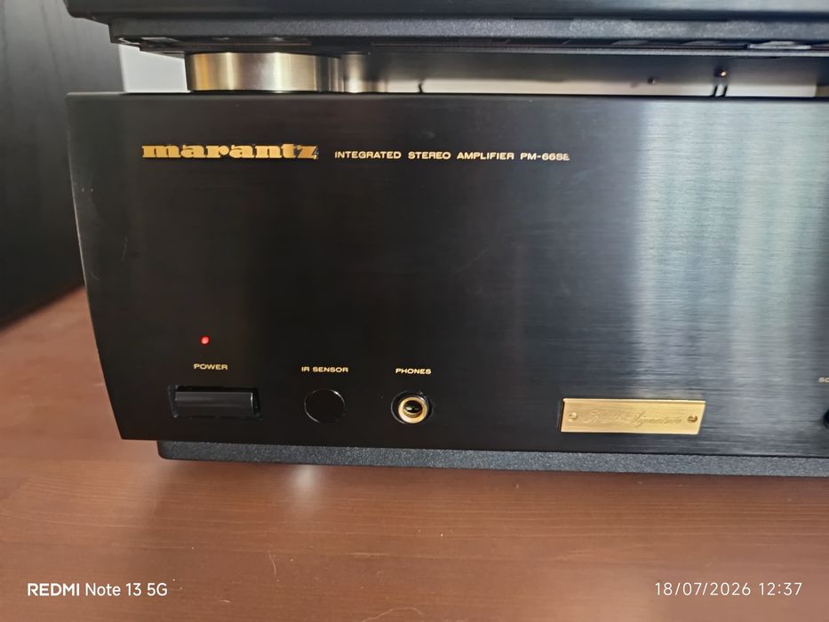 Conjunto Marantz e Mission