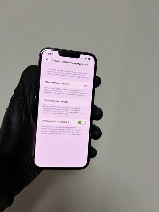 iPhone 13 неверлок 80% акб 128 гб , без ремонту