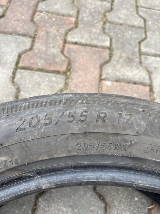 205-55-17 вживані літні шини
