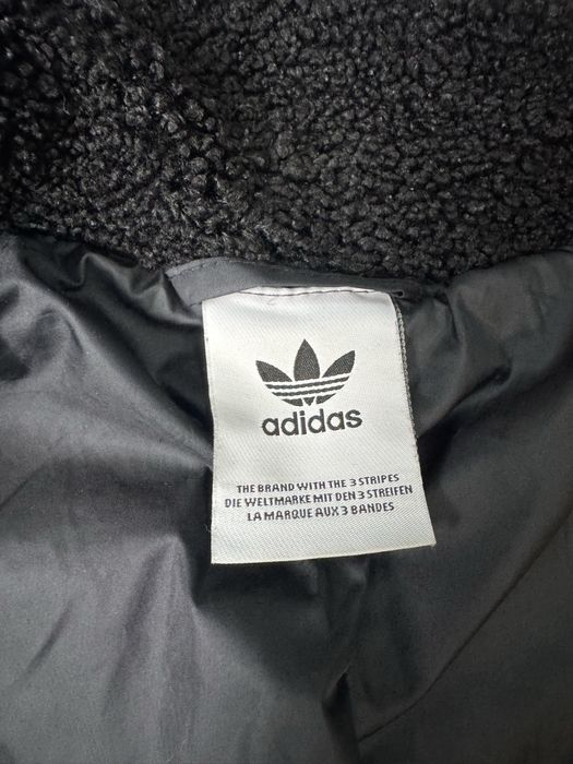 Куртка Шерпа Adidas , Adidas sherpa jacket