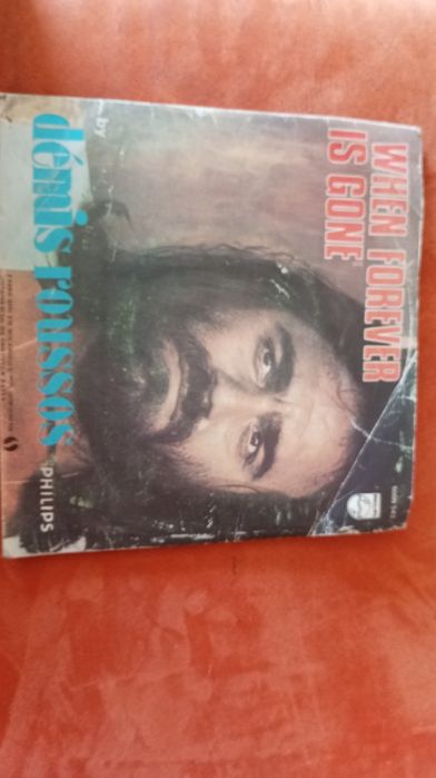 Discos vinil vintage de coleção