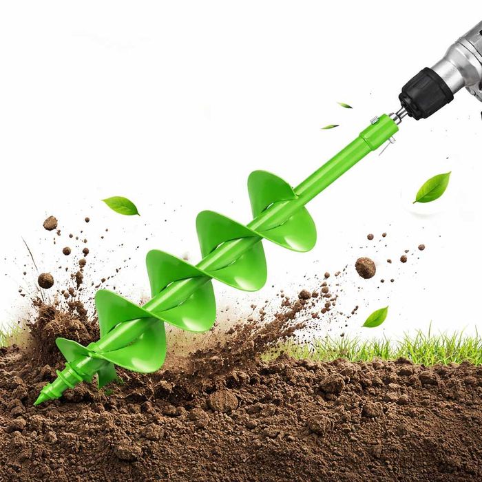 Świder ziemny do wiertarki 15x80 cm wiertło ogrodowe do słupków