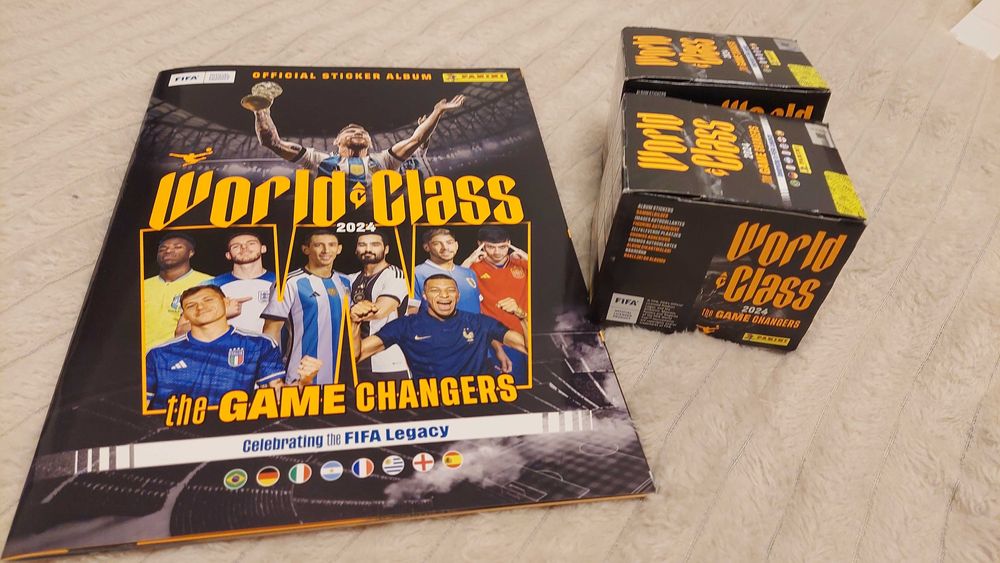 Стікери Panini World Class 2024