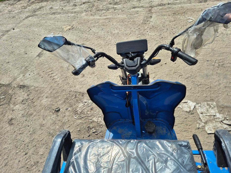 Электро трицикл Дозер 1200 ватт доставка бесплатная без предоплаты