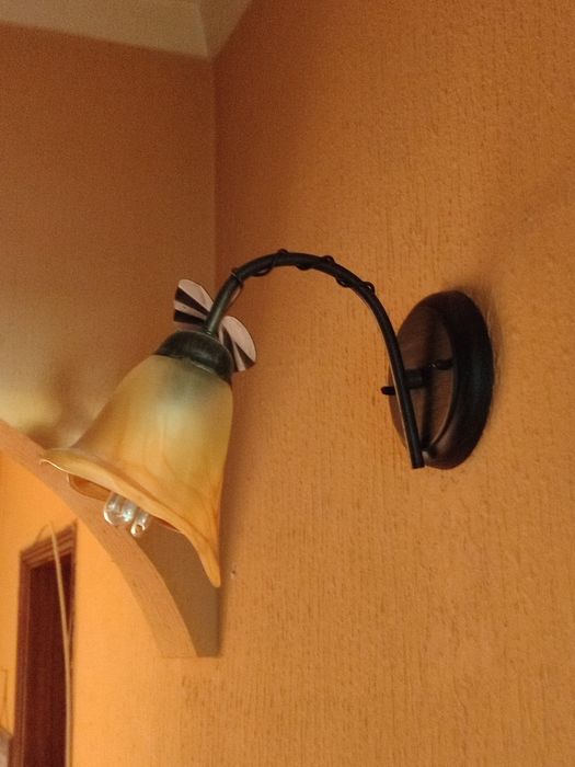 Conj. 1 candeeiro de teto+2 candeeiro de parede