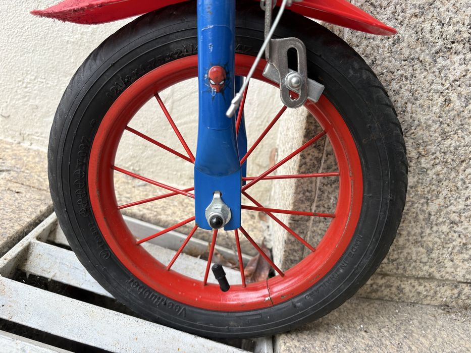 Bicicleta Crianca Roda 12 Spiderman