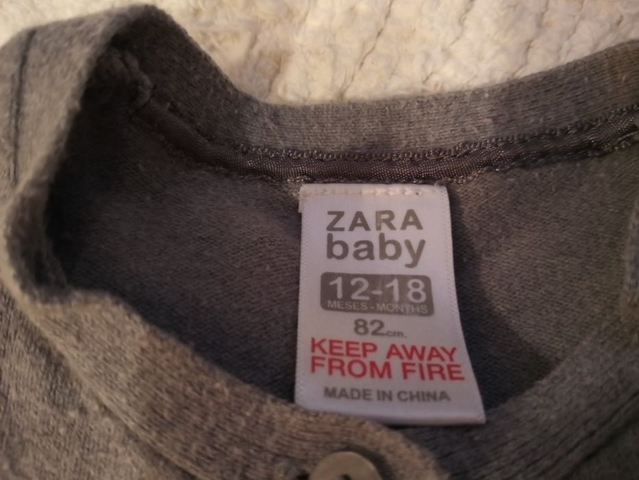 Conjunto de roupa de menina 9/12 meses