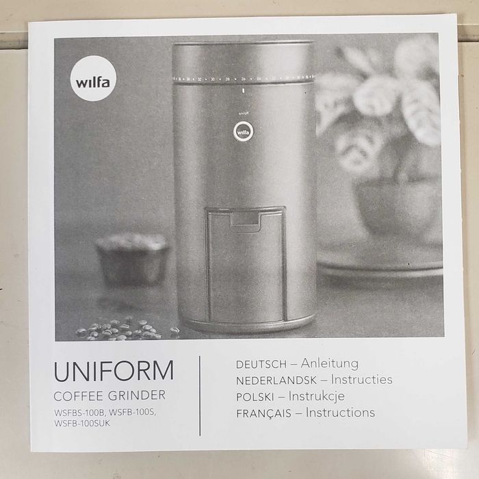 Młynek do kawy Wilfa Uniform WSFB-100S